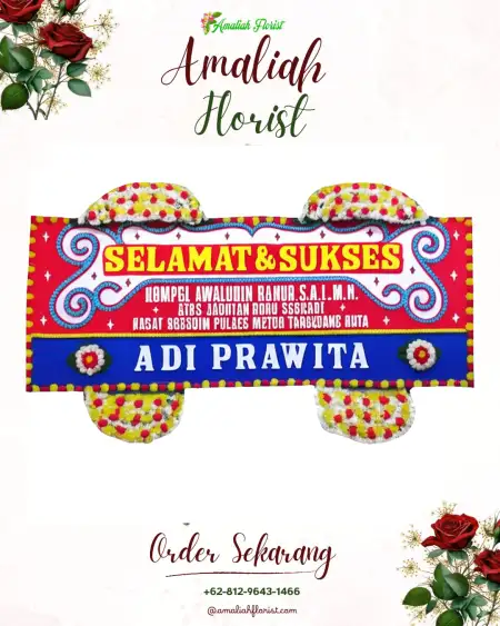 Papan Bunga Ucapan Selamat Kampung Kajanan